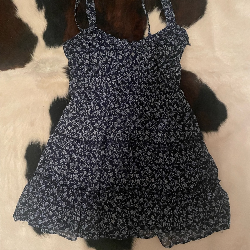 Floral Navy Women’s Dress